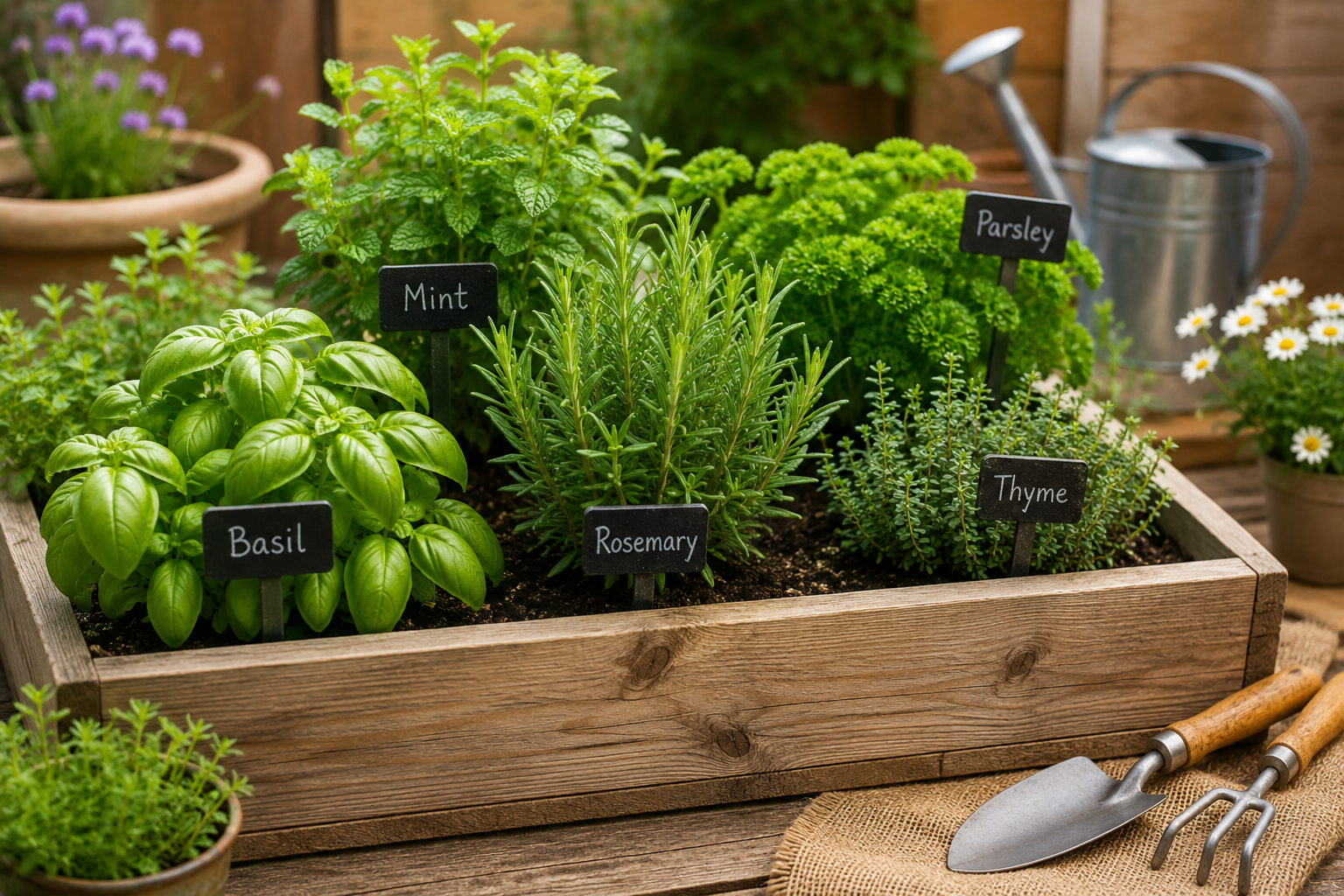 herb garden